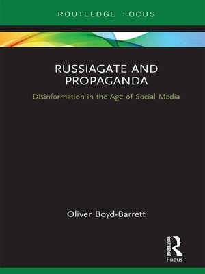 cover image of RussiaGate and Propaganda